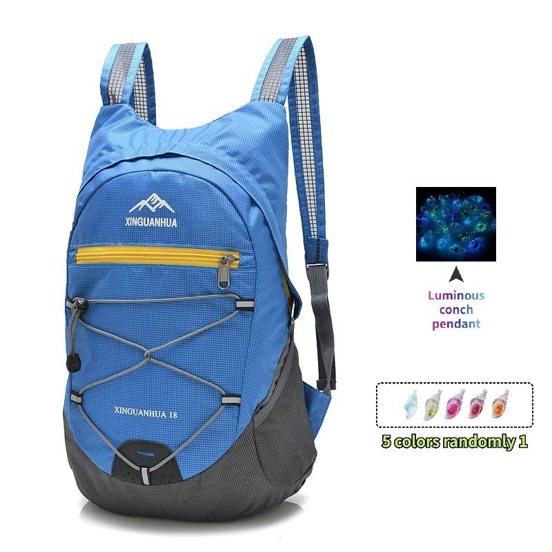 Kompakter faltbarer Rucksack für Reisen, Wandern & den täglichen Gebrauch – Leicht & einfach zu tragen