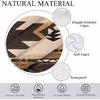 n Aztec Rectangle Tablecloth 60x84 Inch Southwestern Geometric Square Triangle Brown Dining Table Cover Deco for Kitchen Home Outdoor Party