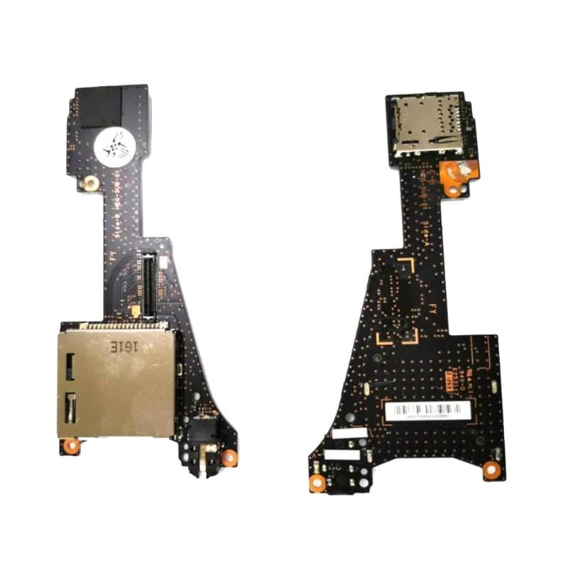 TfCard-Slot-Sockelplatine, Spielkarten-Slot-Leser mit Headset, AudioJack-Sockelplatine für NSOLED-Konsolen-Reparaturteile