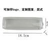 Transparent Stationery Pencil Bag Student Examination PVC Pen Case Unisex Pouch School Supplies