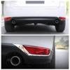 Car Rear Tail Fog Lamp Light Eyebrow Eyelid Strip Decoration Cover Trim ABS Chrome Accessories For Mazda CX-5 CX5 2017 -
