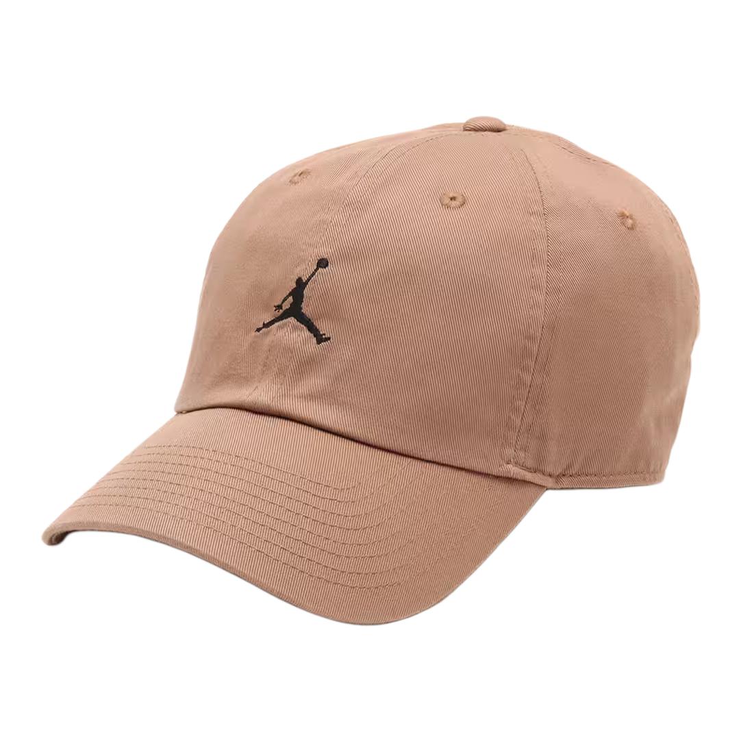 Хлопковая бейсболка Nike с вышитым логотипом, унисекс, темно-коричневая, HQ1963-223 S/M
