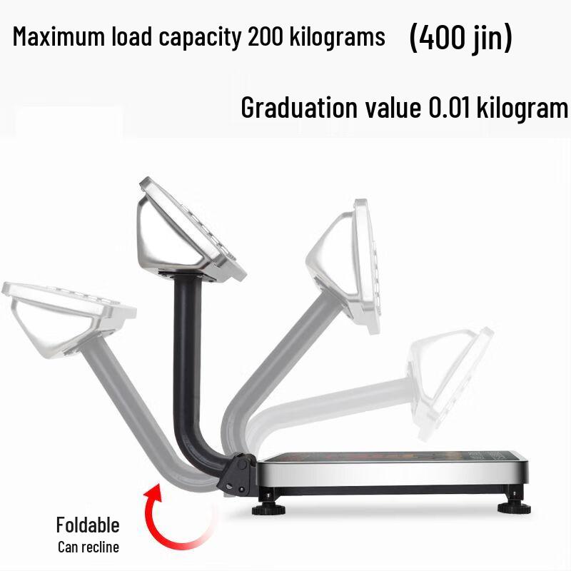 DIHENG Folding Commercial Electronic Platform Scale