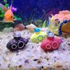 3er-Pack Harz-Aquarium-U-Boot-Ornamente - Realistische Unterwasser-Dekoration für Zuhause & Büro