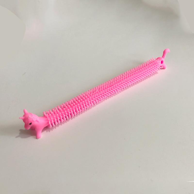 Unicorn Lara Le Bracelet Tpr Soft Rubber Vent Decompression Noodles Cartoon Color Decompression Bracelet Toy