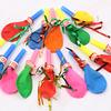 50 Stück Lustige Bunte Blaswhistle-Ballons Für Kinder Geburtstagsfeier Festival Cheerleading Geschenk Dekoration Clown Requisiten
