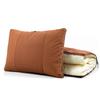 Dual-Use Car Pillow and Quilt: Backrest Cushion & Flannel Air Conditioning Blanket