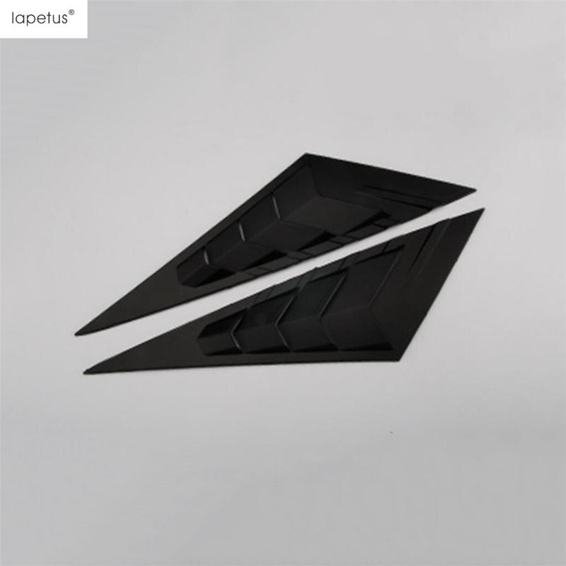 Side Window Shutter Louver Shade Blinds Air Vent Panel Cover Trim Black Accessoriors For Hyundai Elantra Avante CN7 -
