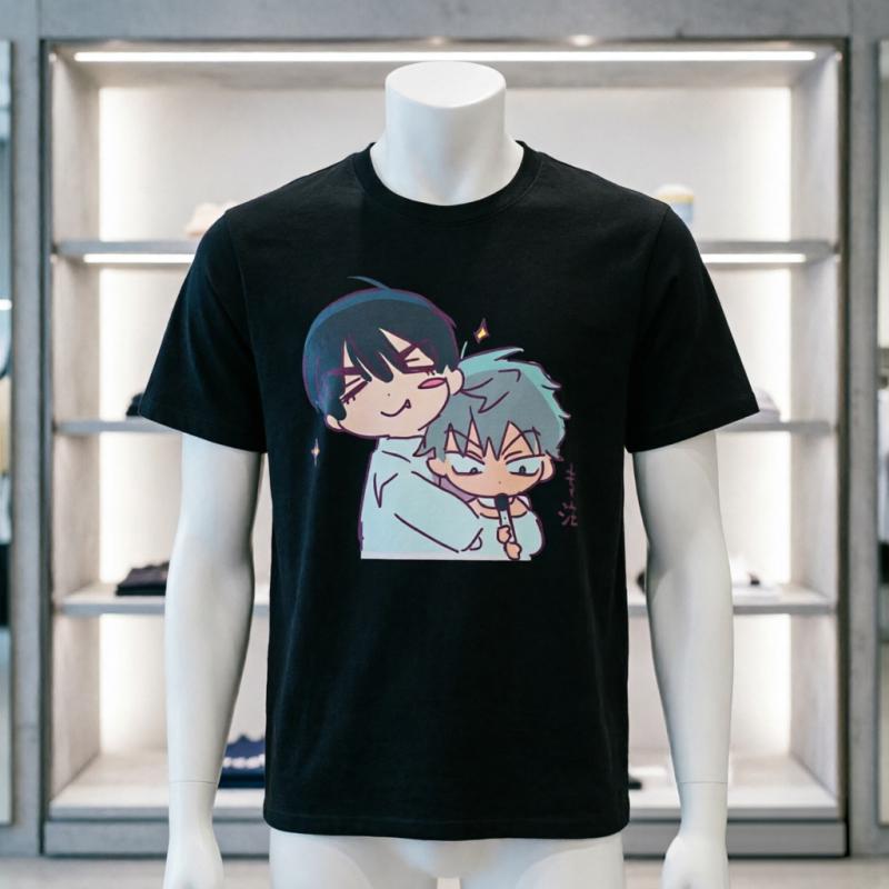 Novelty Alien Stage Printed Tshirt Unisexs Wounisexs Cotton Tshirt Until Ivan Anime Short Sleeve Tshirt Gift Creative Clothing