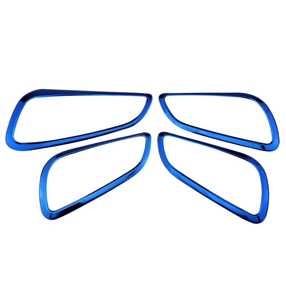 Car Door Interior Handle Decoration Frame Trim for Ford Focus 3 MK3 2015 - 2018 Inner Doors Bowl Cover Stickers Accessories