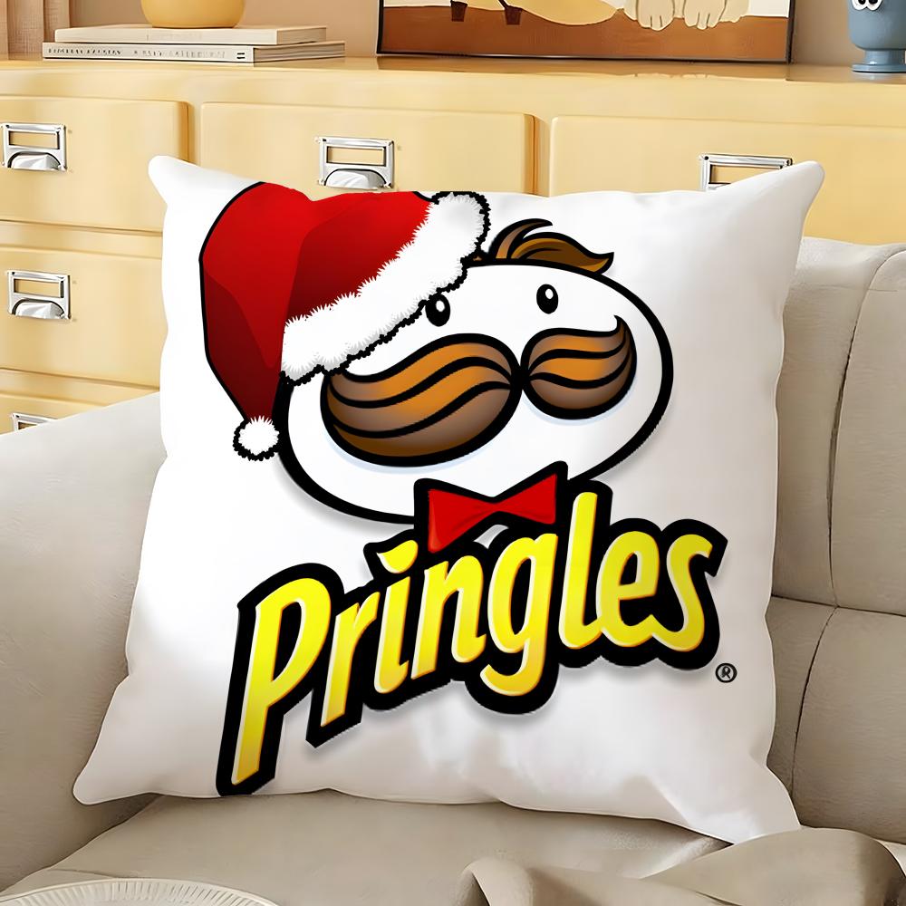 Classic PPringles Cushion Cover Soft Durable Reversible Pillow Cover Home  Car MultiScene Daily Comfort Pillowcase 30X30cm