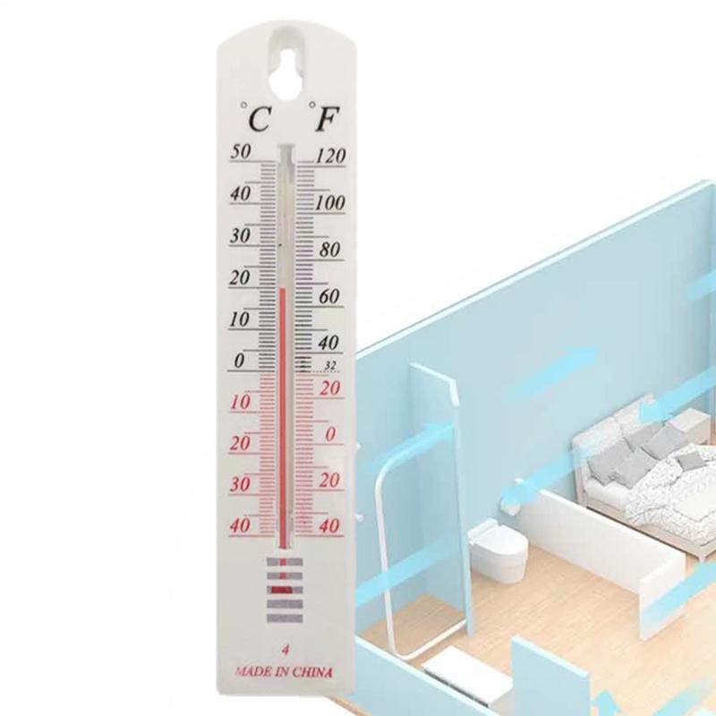 Wall Hung Hang Form Thermometer Outdoor Garden House Garage Indoor House Office Room Portable Thermometer Controller