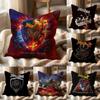 Federa Cuscino J-Judas P-Priest Copricuscino Multiscena per Casa e Auto - Reversibile, Morbida e Resistente per l'Uso Quotidiano