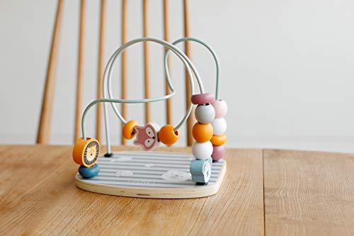 PolarB Beads Maze - A learning toy that promotes visual tracking, baby gym, and playmat. A perfect gift for newborns and babies. (TYPR44020)