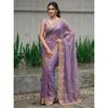 New Launch Party Wear Soft Twill Net Sare
