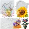Flower Silicone Mold Sunflower Bee Fondant Molds Cake Decorating Tools Theme Cake Dessert Decorated Chocolate Candy Mold