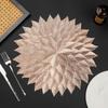 4Pcs Distinctive Place Mats Elegant Dinner Mats Table Decoration Supplies Insulation Pad  Balcony