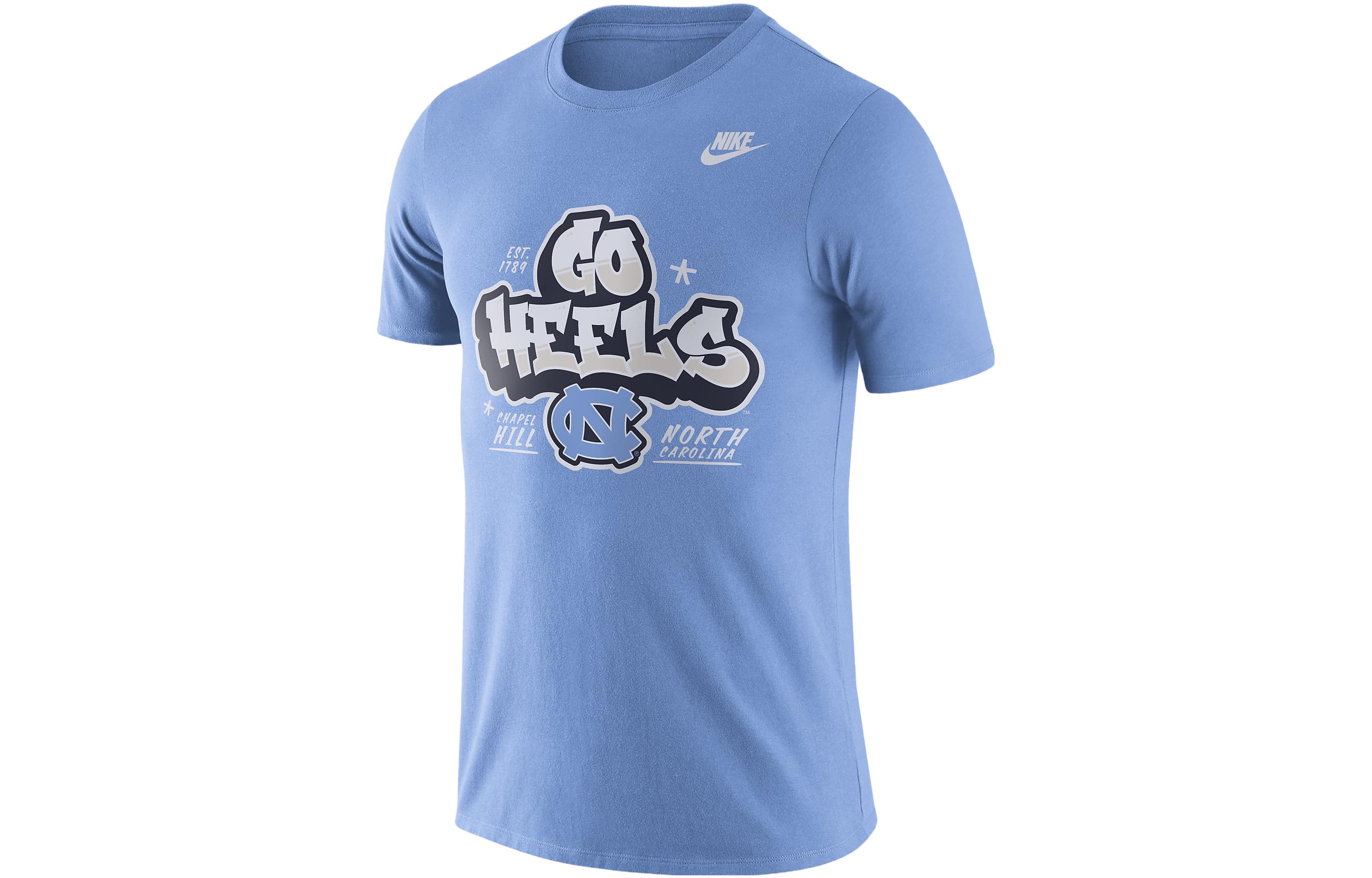 

Nike Unc Men s Nike College T Shirt FN6118-448 L