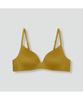 Jaju Women'S Perfect No-Line One-Mold Bra_Mustard