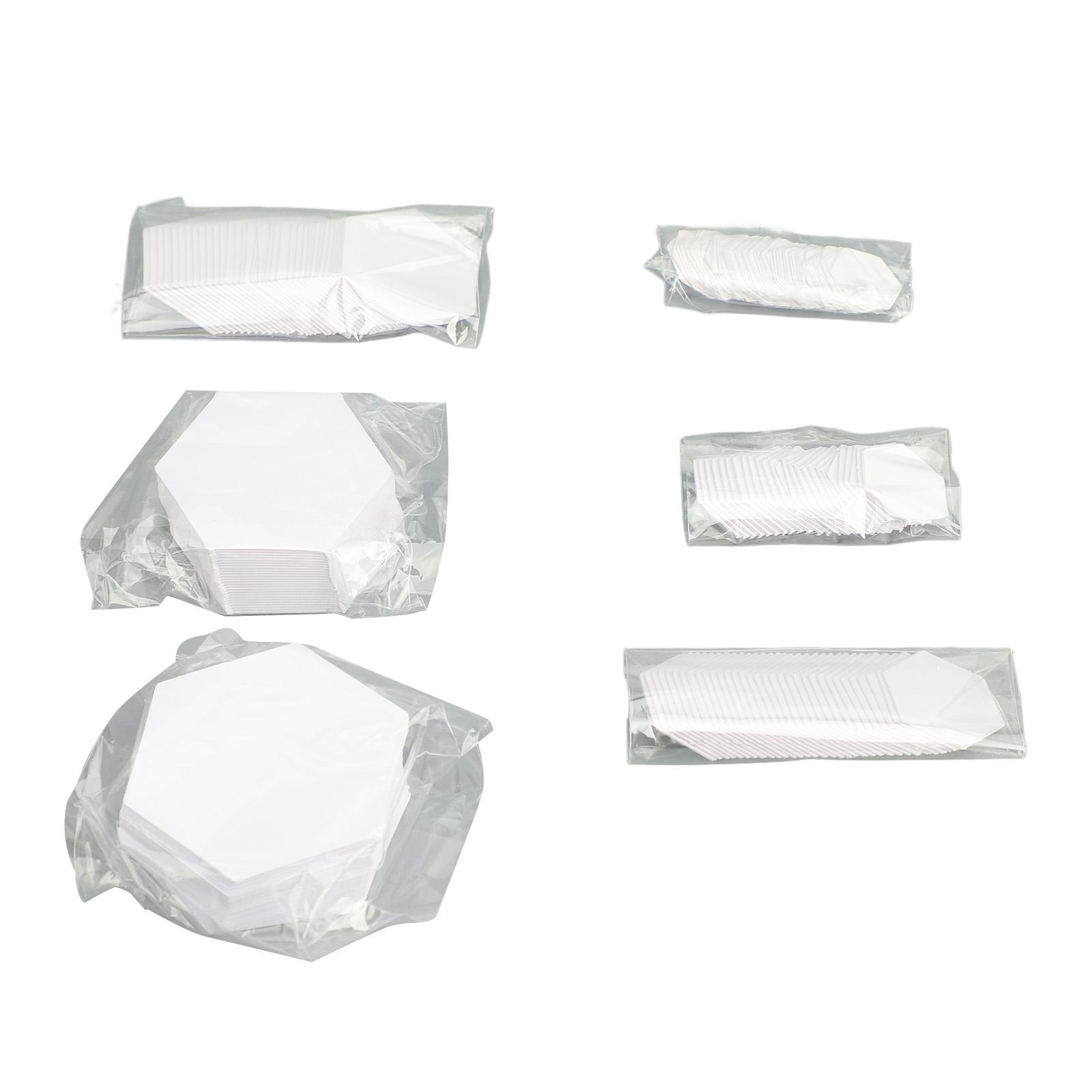 

600 шт. Шаблоны для квилтинга для вырезания узоров, шитья вручную, квилтинга шестиугольниками, пэчворка