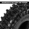 INJORA S5 1.9" Cling On Tires 120*42mm for 1/10 RC Crawler (T1920)