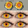 EYESHARE DEMON Red Cosplay Contact Lenses for Eyes Blood-red Pupils Halloween Eye Lens White/Black Softlens