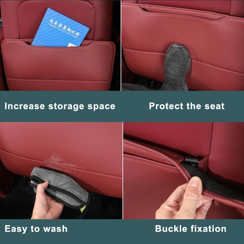 Car Seat Back Pad Anti-Kick Armrest Box Protector Cushion for Great Wall Tank 400 2026 2026 2026 Anti-Dirty Mat Auto Accessories