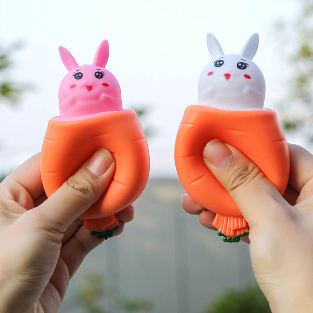 Rot Rabbit Toy Toy Easter Stress Toy Interactive Easter Carrot Rabbit Easter Gifts Rabbit Toy For Children Prospector