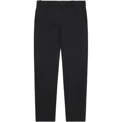 Logo Zipper Mid-Rise Casual Pants Women Pants Black NP6KR25A