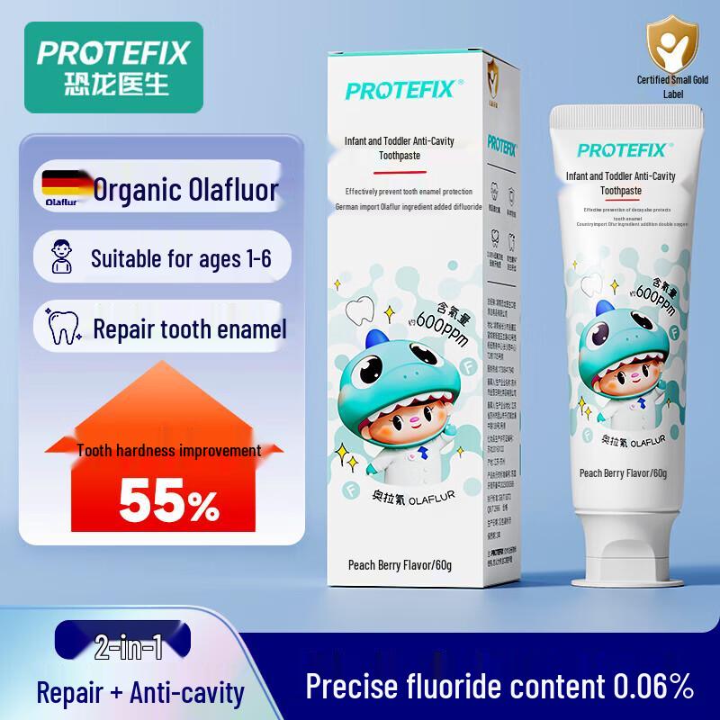 PROTEFIX German Organic Olaflur Anti-Cavity Toothpaste