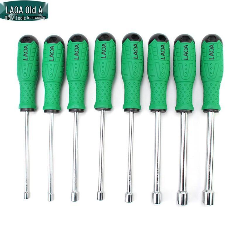 LAOA Cr-V Deep Socket Screwdriver Set