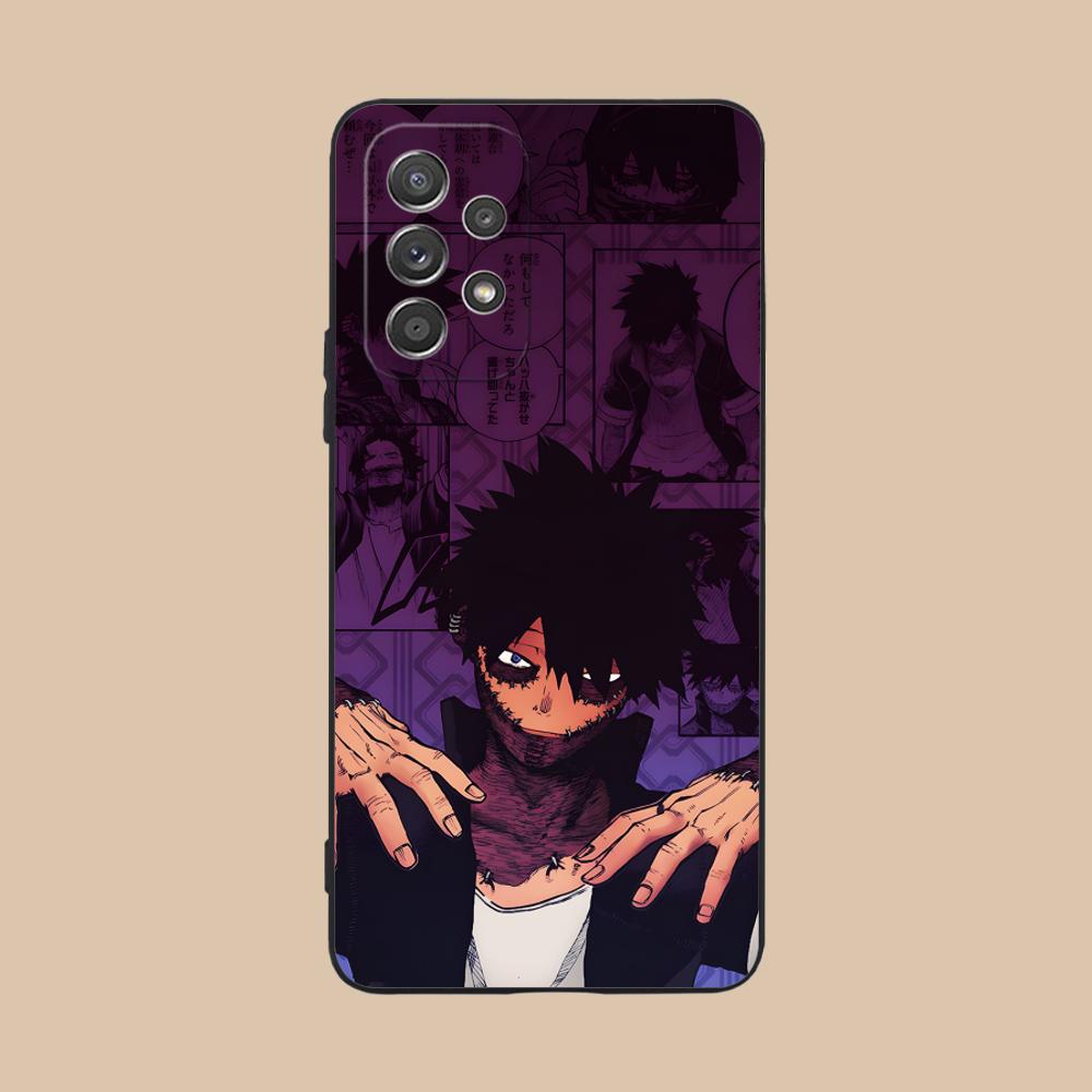 MHA Dabi Mobile Phone Case for Samsung Galaxy A56 55 54 53 52 51 36 35 34 23 16 15 5G Colorful Cover Cellphones Luxury Cover