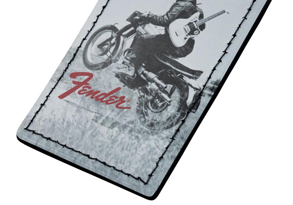 Vintage Advertising Luggage Motorcycle Rider Fender® Tag,
