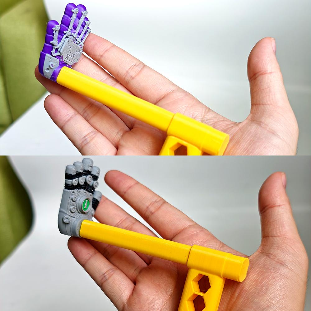 NUEVOS Props Impresos en 3D Modelo de Mano Telescópico Juguete Accesorios para Disfraces de Cosplay y Halloween Accesorio de Disfraz Regalo Coleccionable