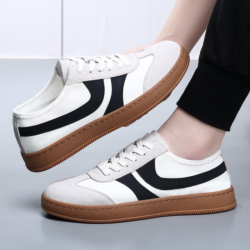 2025 men's board shoes outdoor casual shoes spring and autumn new trend Deshun shoes men's wear-resistant non-slip versatile men's shoes