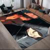 Jujutsu Kaisen Main Characters Square Area Rug, Non-Slip Floor Mat for Bedroom, Perfect Gift for Fans.chl