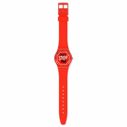 Swatch ESSENTIALS GR183 Red Watch