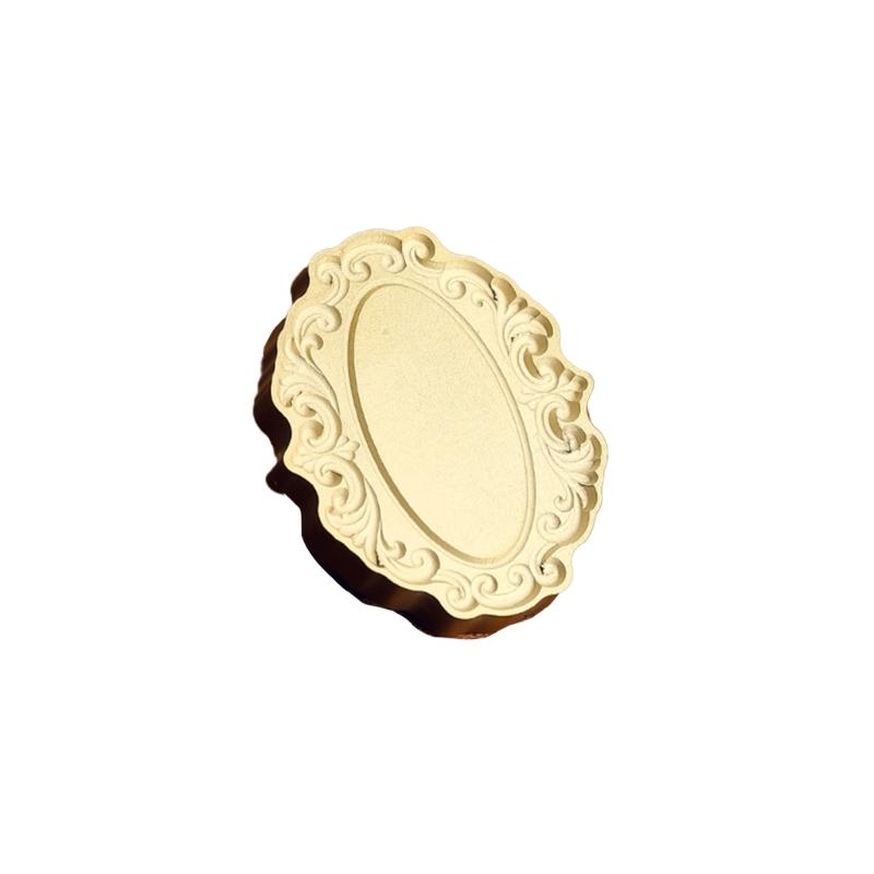 Matte Photo Frame Stamp Sealing Wax Stamp Head Fire Paint Lacquer Brass Seal Wax Stamp Head Envelope Wedding Invitation