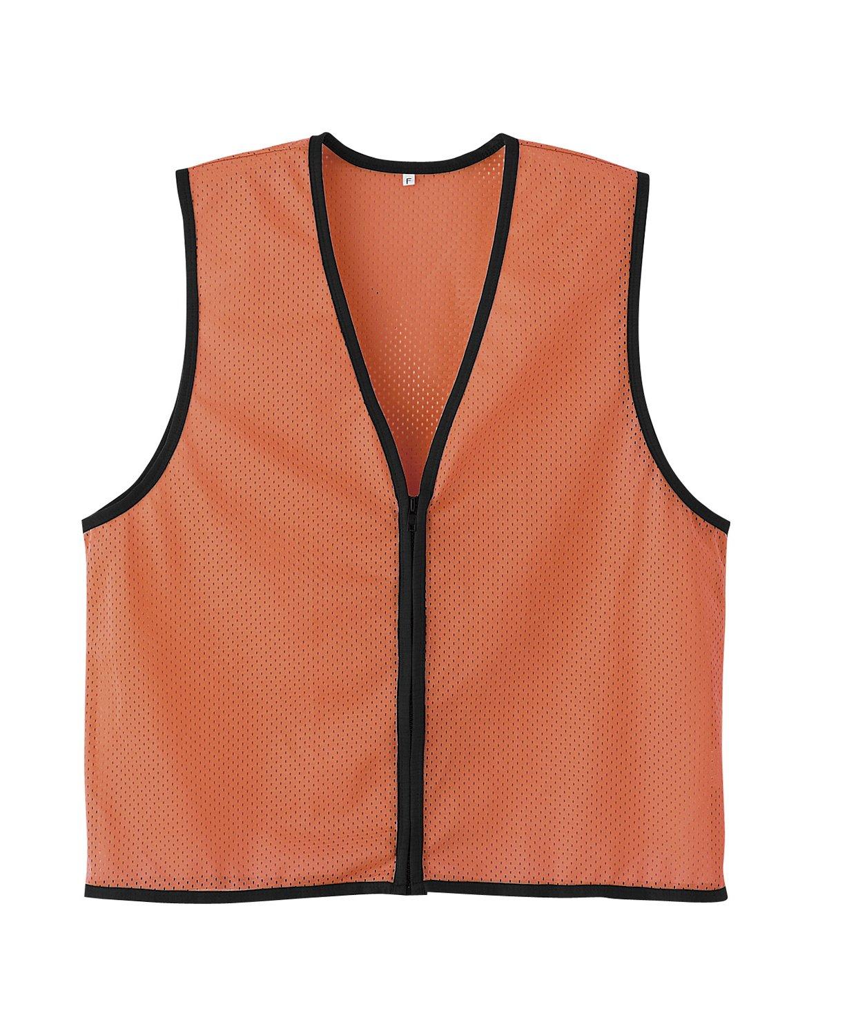 ASAHICHO Mesh 70016 60 Fluorescent XXL Vest, Spring/Summer, Orange,