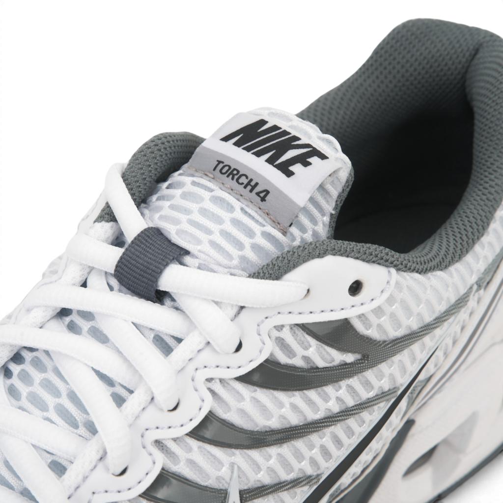 Nike Sneakers Air Max Torch 4 Bianche da Uomo Antracite-Grigio Lupo 343846-100