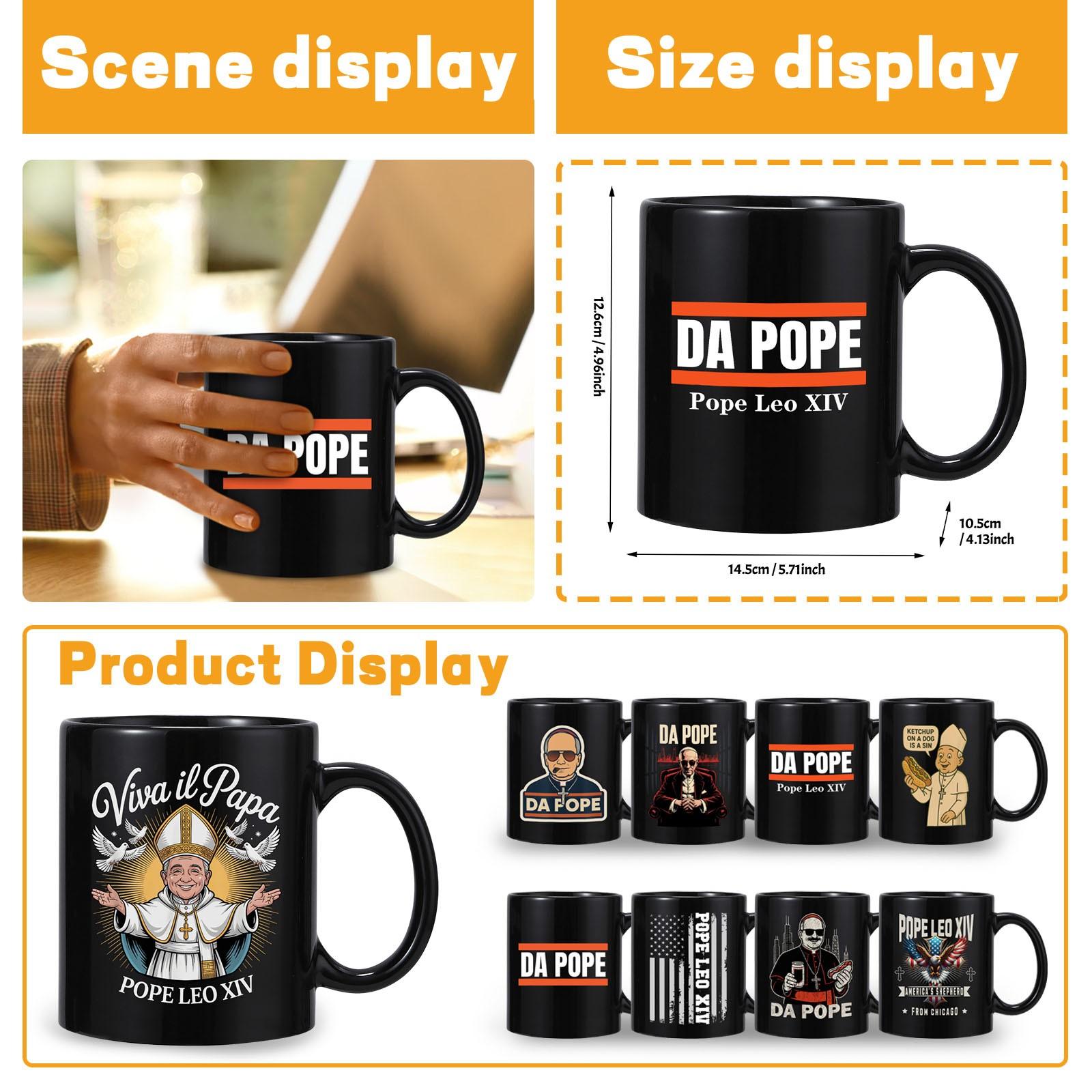 

Керамическая чашка для кофе American Pope Mark Cup Tea Cup One Size