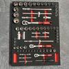 420-Piece Mechanic Tool Set: Seven-Layer Trolley-Style Mobile Auto Repair Cabinet