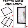 6Pcs Clear Baits Cover Fishing Lure Wrap Clear PVC Lure Cover Baits Gloves Fish Hook Storage Protectors Easy to Use