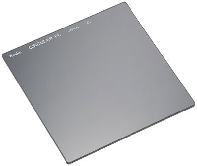 Kenko Square Glass PL Filter Circular PL 76X76mm for Increasing Contrast and Removing Reflections 319178