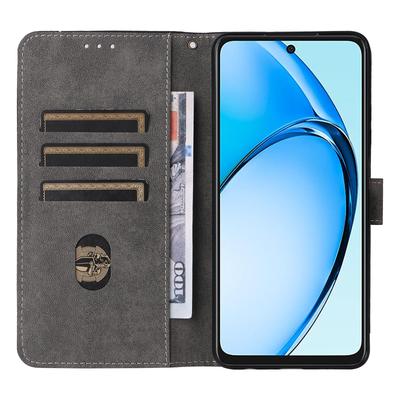 For Oppo A60 4G Case RFID Blocking Card Slots Phone Leather Cover