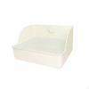 Small Pet Toilet Large Capacity HighSided Potty for Bunnies, Playpen Beige