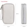 Multi-function Double Layer Storage Packet Suitable for Headphone/ Hard Disk/power Bank/Data Cable and Other Accessories