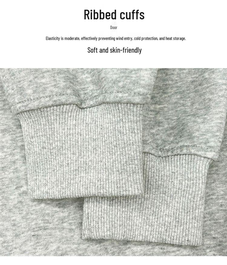 Unisex Hooded Embroidered Sweatshirt - Trendy Spring/Autumn Casual Outerwear