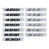 Shiny Gloss Black Emblems For BMW 420i 428i 430i 435i 520i 523i 525i 528i 530i 535i 540i Logo E60 G30 E39 Fender F10 Accessory AJ4