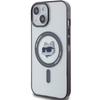 Etui Do iPhone 15 Plus Karl Lagerfeld MagSafe Przezroczyste